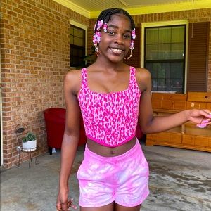 Pink Corset Top | Corset